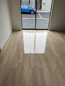 半田市 N様邸のフロアコーティング施工後